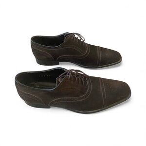 To Boot New York made in Italy brown lace up dress shoes size 11